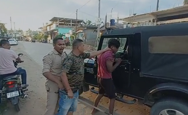 Video: Assam Auto Driver Punched, Kicked By Cops For Not Stopping