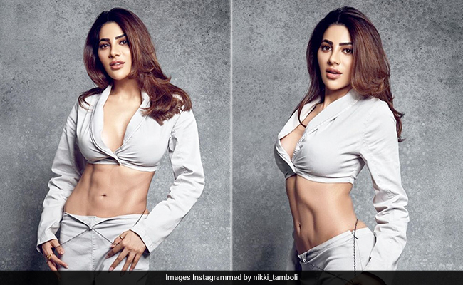 Nikki Tamboli's Version Of Summer Whites Oozes With Her Signature Bold Style