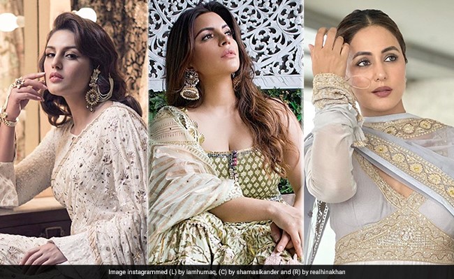 Hina Khan, Huma Qureshi, Shama Sikander Celebrated Eid 2022 In Graceful Ethnic Wear