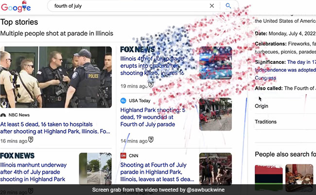 Google's July 4 Animation Angers Internet Amid Chicago Mass Shooting