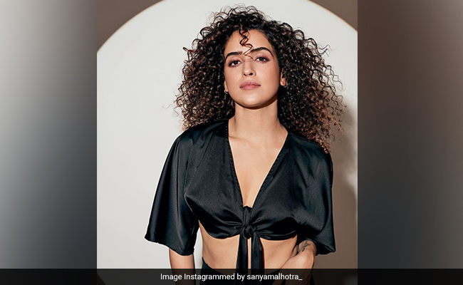 Sanya Malhotra's Black Dresses Are Great But Her Satin Co-Ord Sets Are Even Better