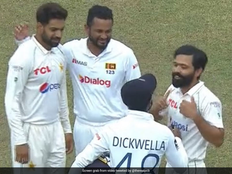 Sri Lanka vs Pakistan 2nd Test: Niroshan Dickwella, Fawad Alam Involved In Friendly Banter