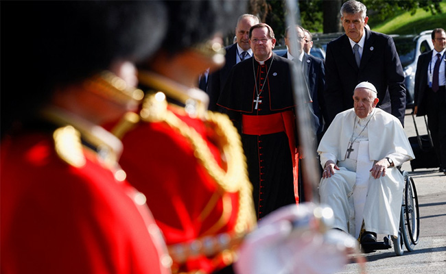 "I Once More Ask Forgiveness": Pope Francis On Sexual Abuse At Canadian Schools