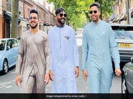 इंग्लैंड में उमरान मलिक, सिराज और आवेश खान ने ईद उल अज़हा की नमाज अदा की, Photos शेयर कर दी शुभकामनाएं इंग्लैंड में उमरान मलिक, सिराज और आवेश खान ने ईद उल अज़हा की नमाज अदा की, Photos शेयर कर दी शुभकामनाएं