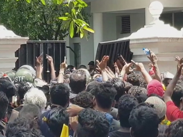 'Revolution Good for Us': Lankan Protesters