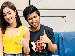 Ananya Panday, Vijay Deverakonda Devour Wholesome South Indian Meal - See Pic Ananya Panday, Vijay Deverakonda Devour Wholesome South Indian Meal - See Pic