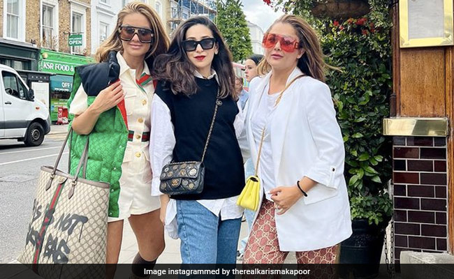 Karisma Kapoor Misses Kareena And Malaika Arora As She Meets Amrita, Natasha Poonawalla In London