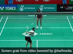 Watch: Tai Tzu Ying's Amazing "Behind The Back" Shot Against PV Sindhu