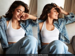 Making Us Love Co-Ords Even More Is Rashmika Mandanna With Her Denim-On-Denim Look Making Us Love Co-Ords Even More Is Rashmika Mandanna With Her Denim-On-Denim Look