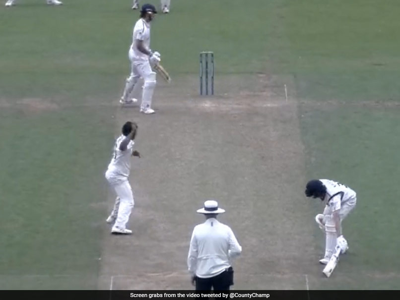 Watch: Bowler Throws Ball Over Wicketkeeper's Head, Gives Away Boundary In County Match