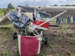 Trainer Aircraft Crashes In Maharashtra, Pilot Injured Trainer Aircraft Crashes In Maharashtra, Pilot Injured