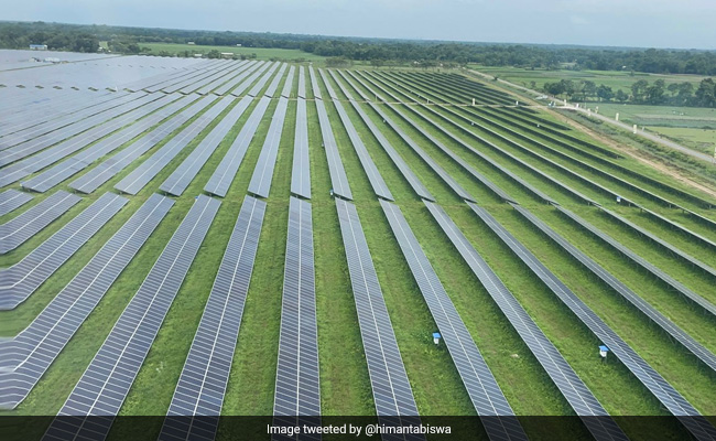 In Step Towards Green Energy, Assam Gets 25 MW Solar Power Plant
