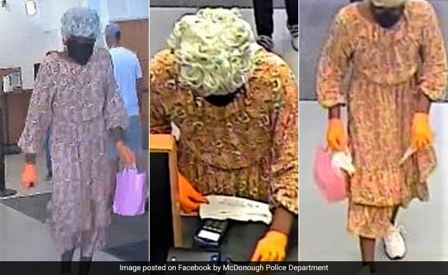 US Police Launch Manhunt As Man Dressed Up As Old Woman Escapes After Robbing Bank