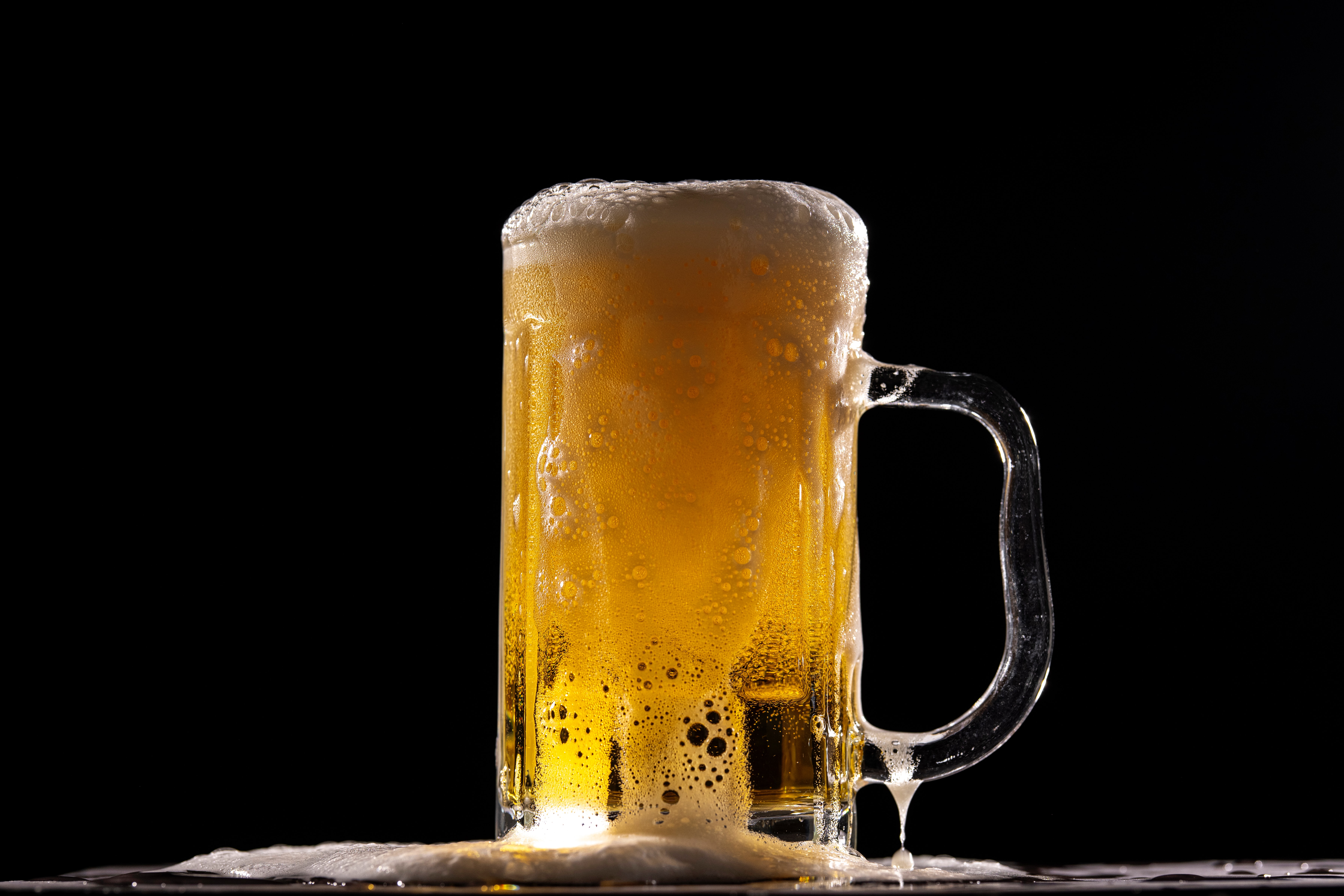 Beer causes gas and bloating