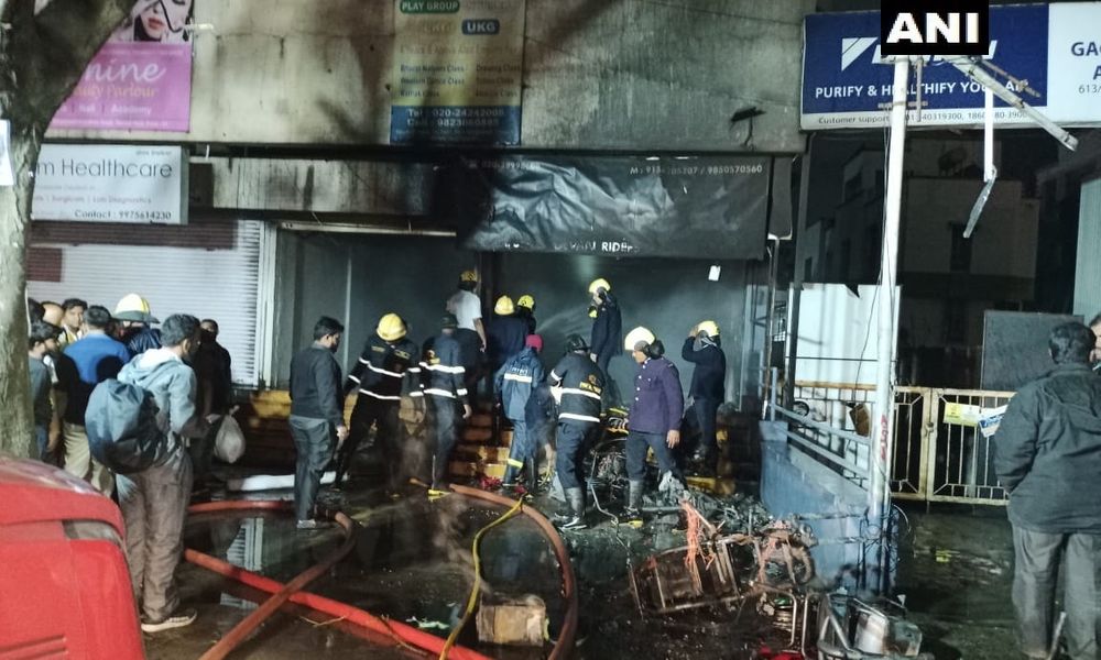Fire Reported At Electric Bike Showroom In Pune, Seven Bikes Gutted