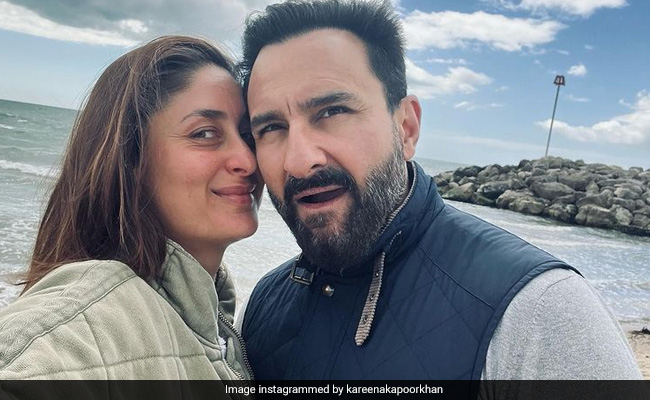 इंग्लैंड पहुंच रोमांटिक हुए करीना कपूर और सैफ अली खान, समुद्र किनारे किया किस, फैंस बोले- 'माशाल्लाह किसी की नजर न लगे'