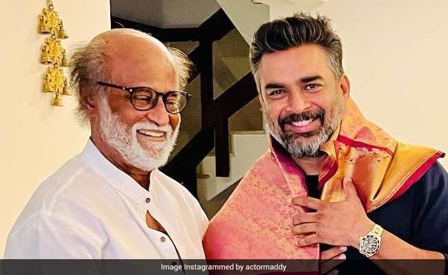 Rajinikanth Honours R Madhavan And Nambi Narayanan Post The Success Of <i>Rocketry</i>. See Post