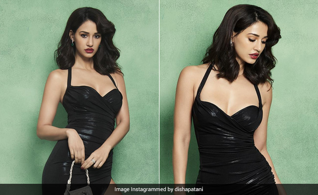 Disha Patani Is A Solid Ten On The Style Charts With Her Stylish Black Dress