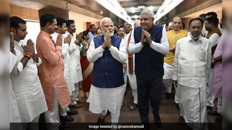 "Wishing Him Good Health": PM Modi On Jagdeep Dhankhar's Exit As Veep