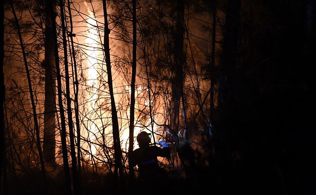 Over 900 Firefighters Contain "Mega-Fire" In South France