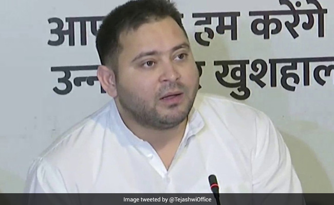 Tejashwi Yadav Offered Support To Protect Family In Corruption Cases: Bihar BJP Chief