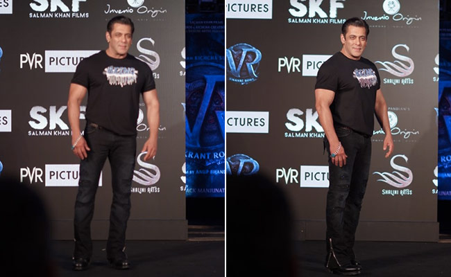 Salman Khan Is Cooler Than Ever In A Black Being Human T-Shirt, Jeans And His Signature Bracelet