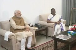 Watch: PM Modi Greets President-Elect Droupadi Murmu Watch: PM Modi Greets President-Elect Droupadi Murmu