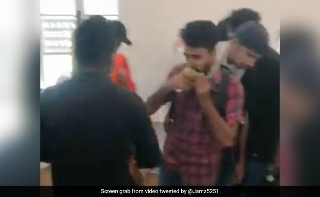Video: Protesters In Kitchen, Pool - Scenes Inside Lanka President's Home