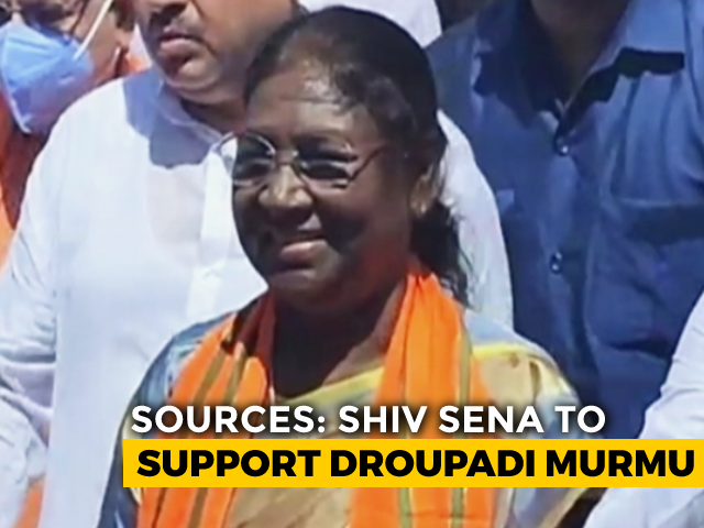 Uddhav Thackeray's Shiv Sena To Back NDA's Droupadi Murmu For President: Sources
