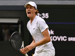 Watch: 20-Year-Old's Stunning Lob To Win "Outrageous" Rally vs Novak Djokovic In Wimbledon Quarter-Finals