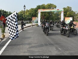 Indian Army Flags Off Motorcycle Expedition To Commemorate Kargil Victory