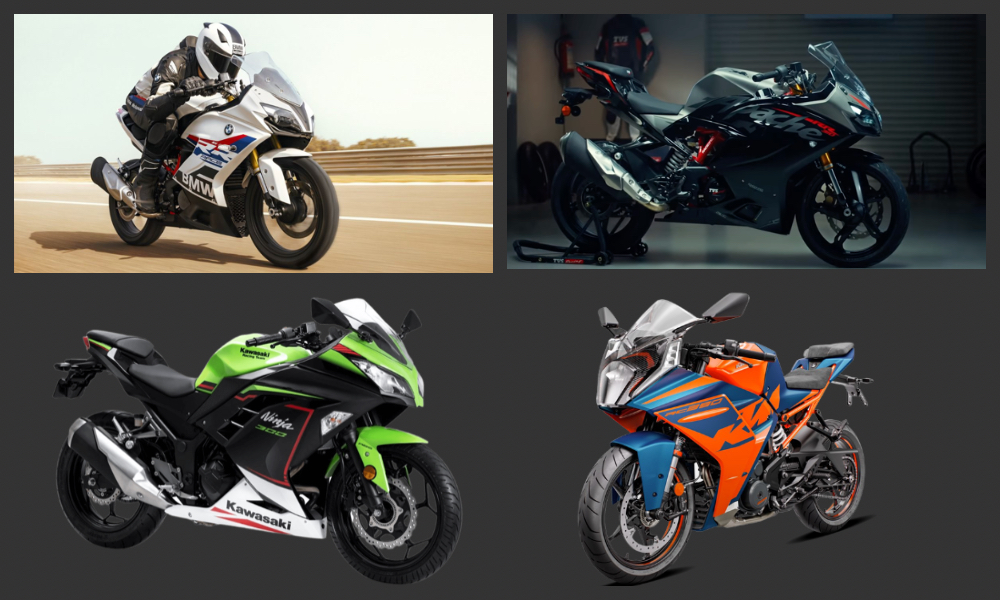 BMW G 310 RR Vs TVS Apache RR 310 Vs KTM RC 390 Vs Kawasaki Ninja 300: Spec Comparison