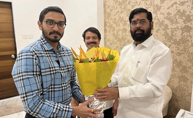Bal Thackeray's Grandson Says He Is With Sena's Shinde Camp, Ready To Campaign