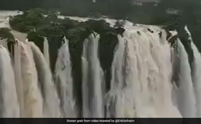"This Is Not Niagara Falls": Stunning Video From Karnataka Goes Viral