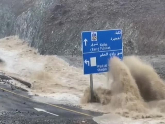 Parts Of UAE Hit By Floods After Heavy Rain
