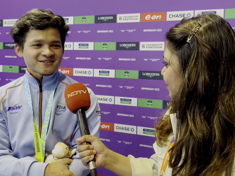 "I Cried A Lot": Jeremy Lalrinnunga After Winning India's Second Gold At Commonwealth Games