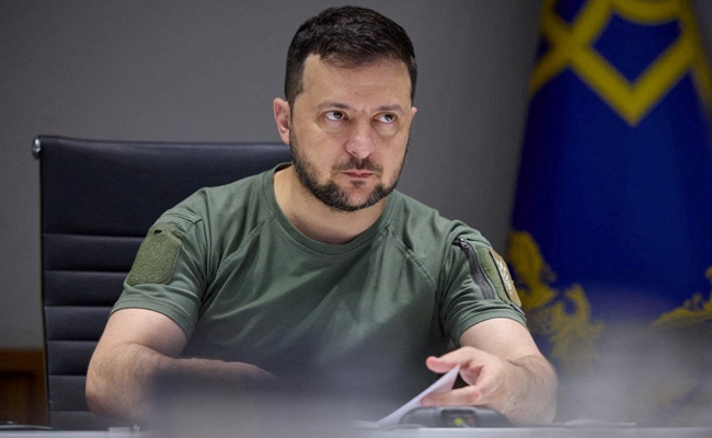 Volodymyr Zelensky Warns Of "Catastrophe" In Ukraine Nuclear Plant: Report