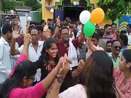 Celebrations At Droupadi Murmu's House As She Gains Lead For President Celebrations At Droupadi Murmu's House As She Gains Lead For President