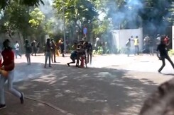 In Massive Sri Lanka Crackdown, Tear Gas Shells Rain On Protesters In Massive Sri Lanka Crackdown, Tear Gas Shells Rain On Protesters