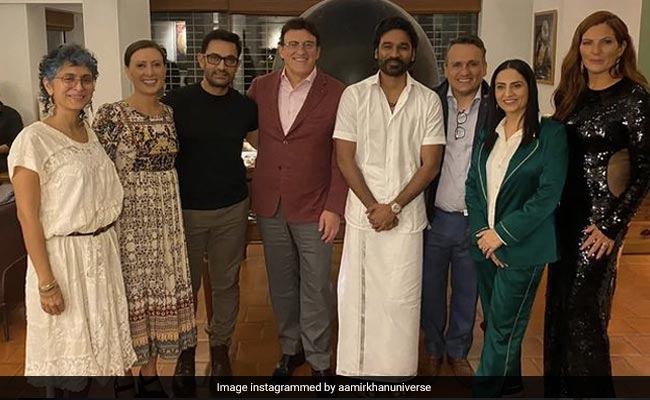 Viral: Aamir Khan Hosts Special Dinner For Russo Brothers, Dhanush And Ex-Wife Kiran Rao