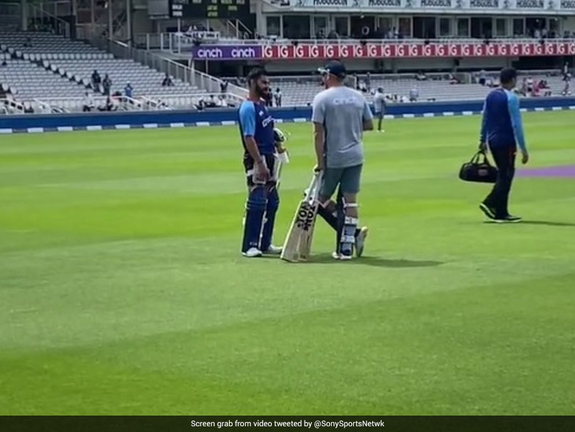 Watch: Virat Kohli, Jonny Bairstow Engrossed In Conversation Ahead Of England vs India 2nd ODI at Lord's