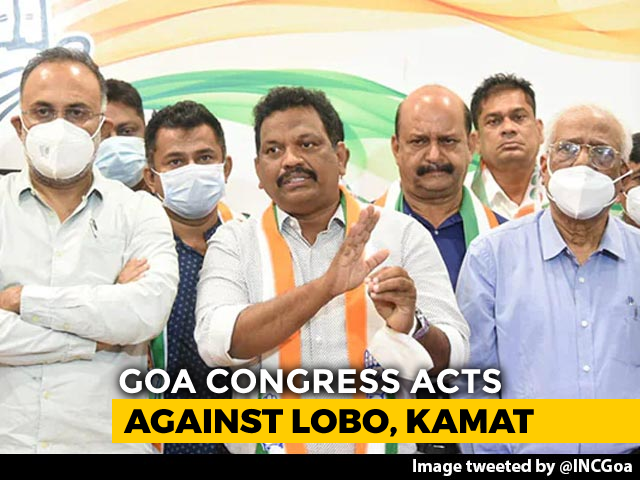 Goa Congress Move Against Mutiny: Wants Speaker To Disqualify Two Of Its MLAs