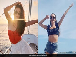 Swimsuits, Crop Tops And More Are All Part Of Isabelle Kaif's Beach Style Swimsuits, Crop Tops And More Are All Part Of Isabelle Kaif's Beach Style