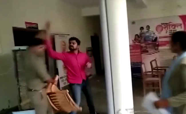 UP Man Called For Counselling Hits Cop Inside Police Station, Detained