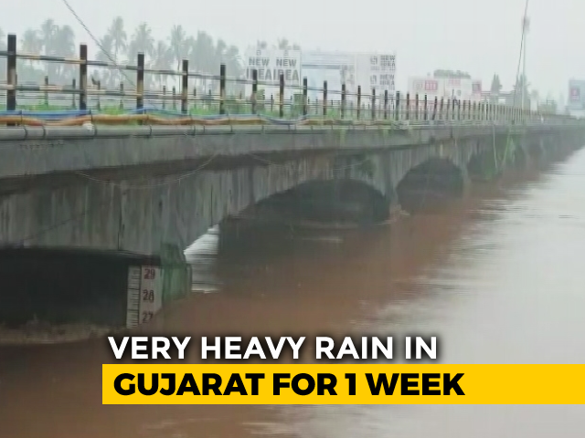 Heavy Rains Continue In Parts Of South Gujarat, Saurashtra