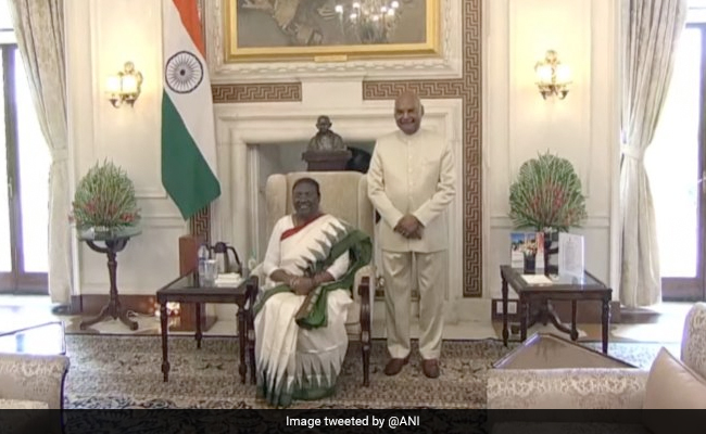 "<i>Johar, Namaskar</i>," Says Droupadi Murmu, India's 1st Tribal President