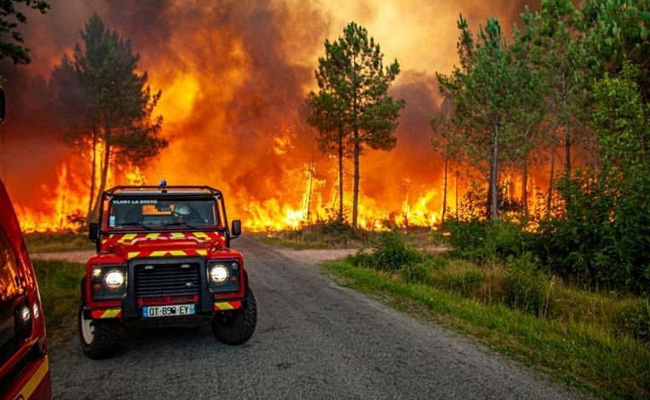 "Run, Run, Run": Fire Crew's Brush With Death As Spanish Wildfire Rages