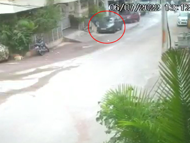 Shocking Video Shows Car Driven By Learner Hitting Hyderabad Teen