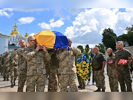 Russian Shelling Kills 6 In Donbas, EU Defends Sanctions On Moscow