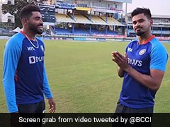 Watch: Shreyas Iyer "Rocking Some Dance Moves" After India's Win vs WI